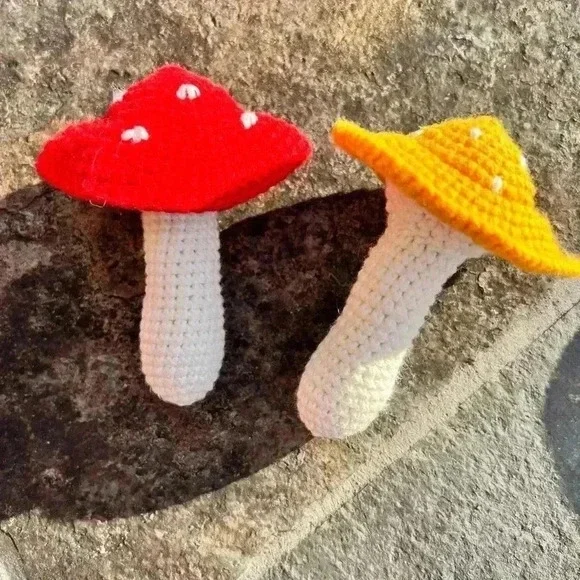 Baby Mushroom Rattles - Picture 1 of 4